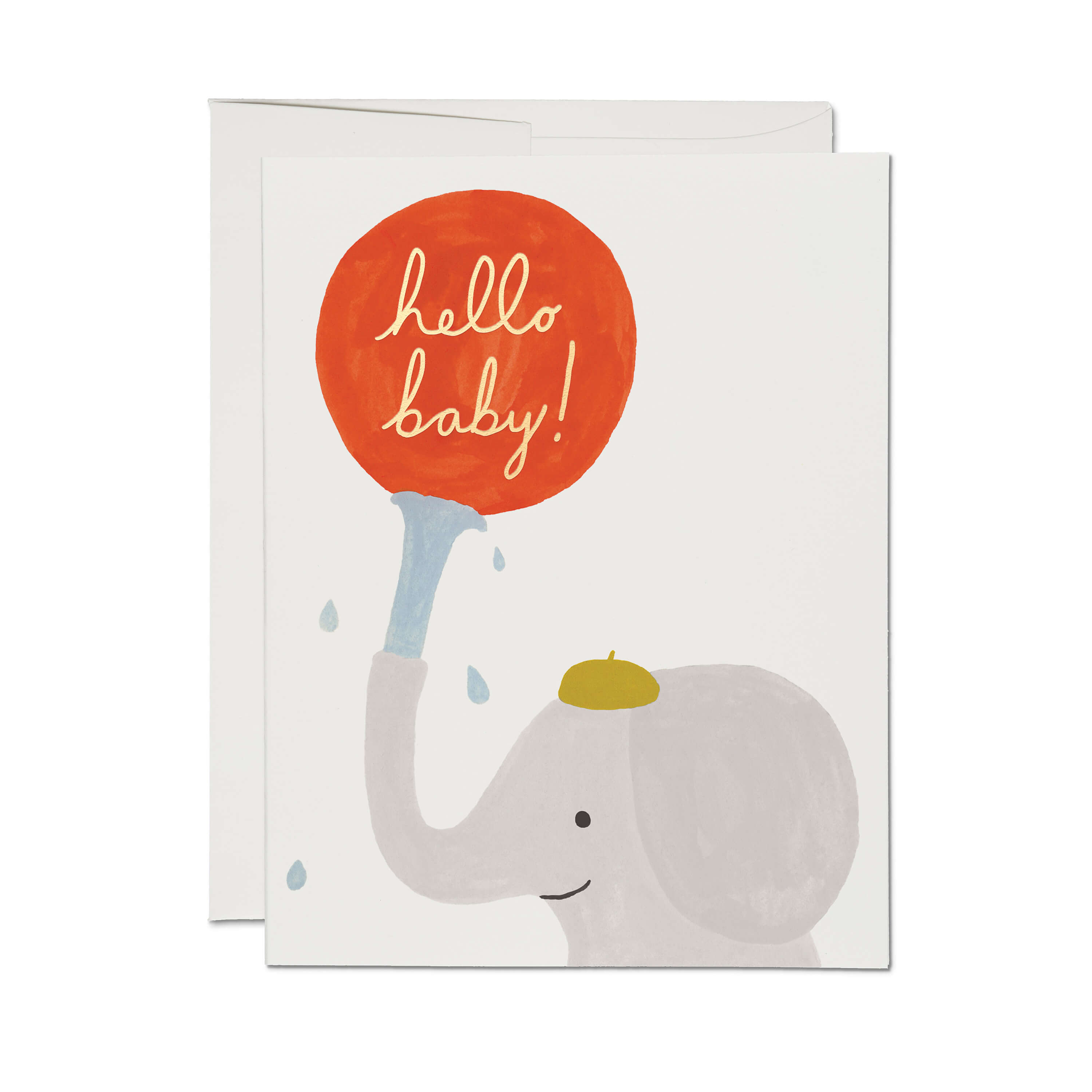 Little Elephant greeting card Single