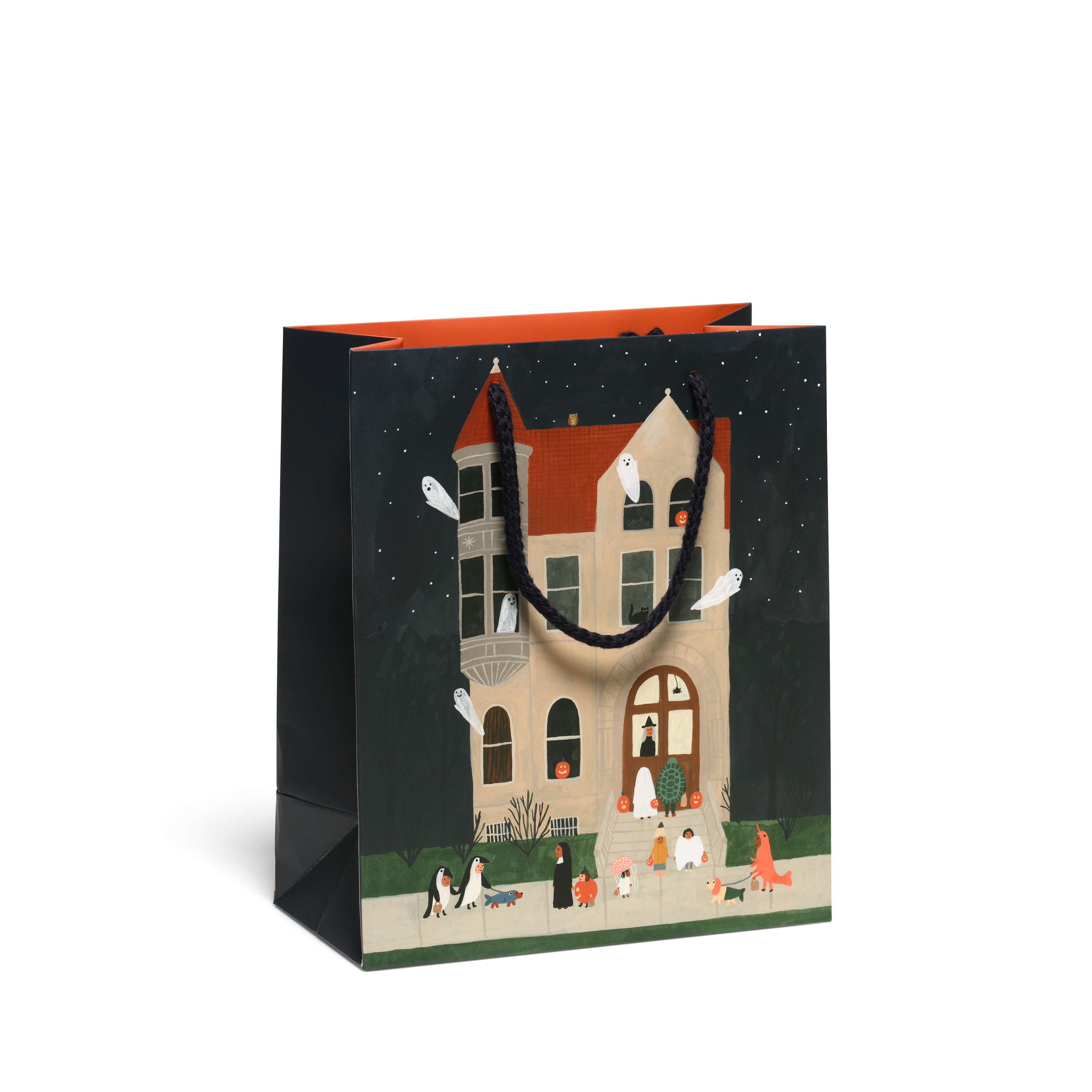 Trick or Treat House medium gift bag Medium