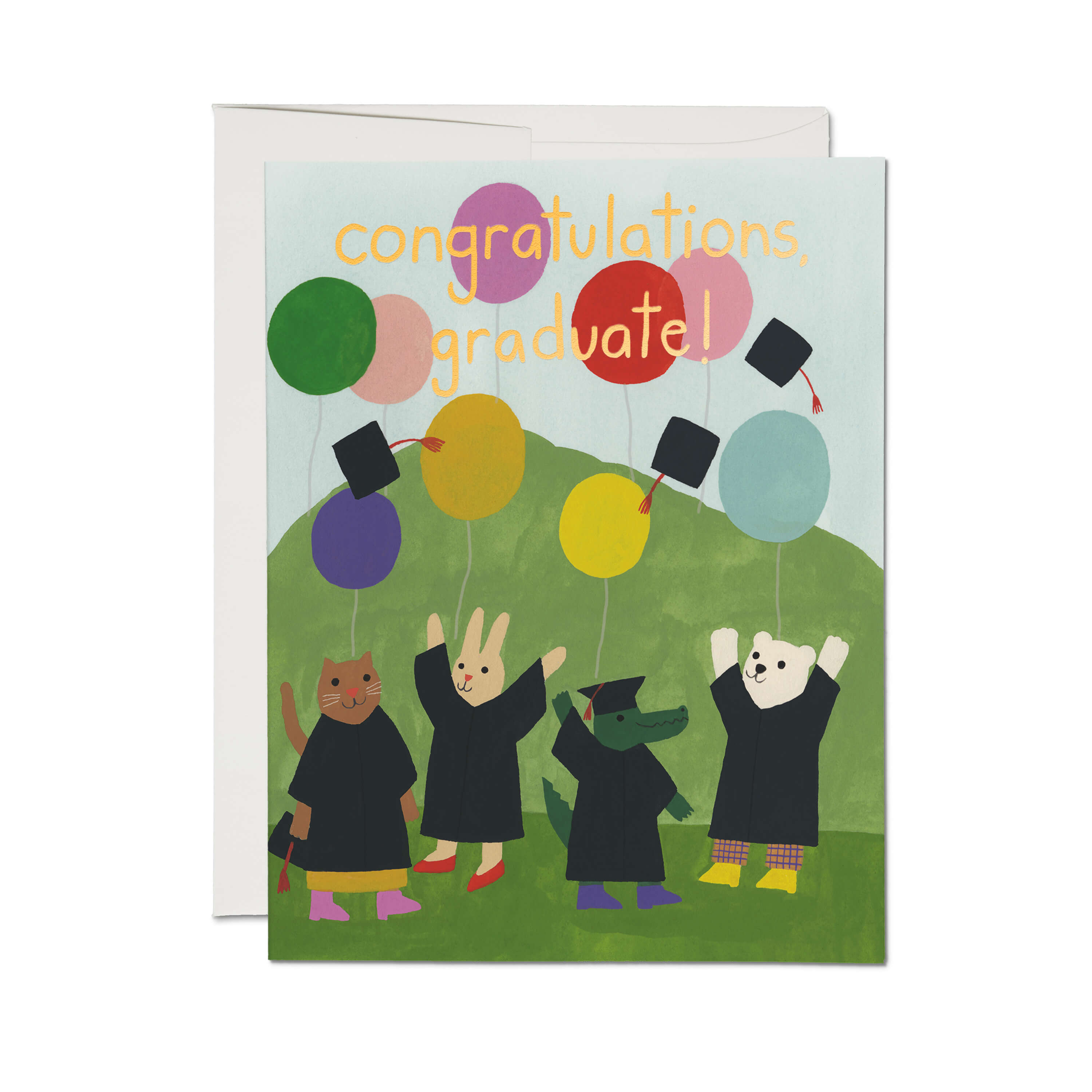 Celebration Critters greeting card Single