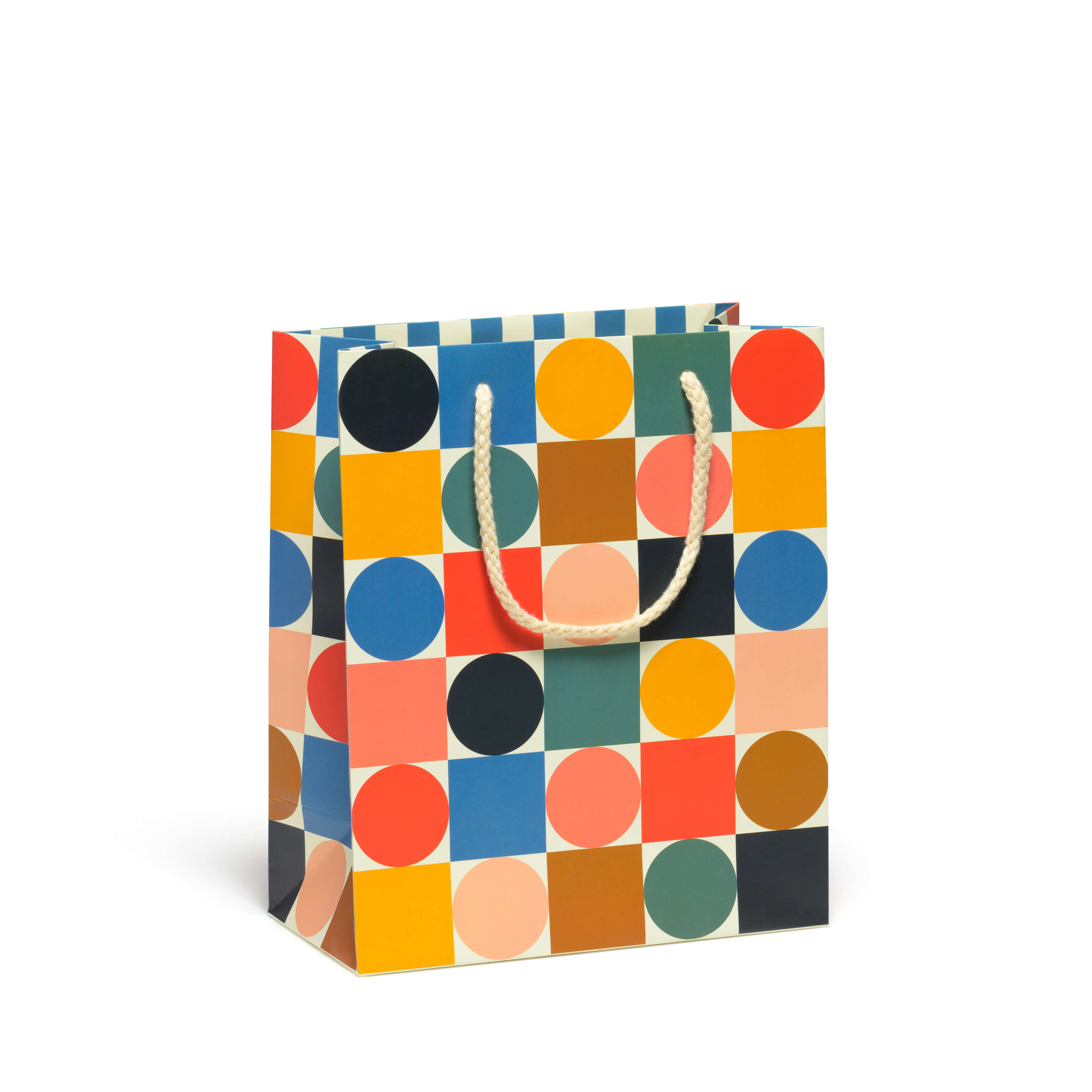 Circles &amp; Squares medium gift bag