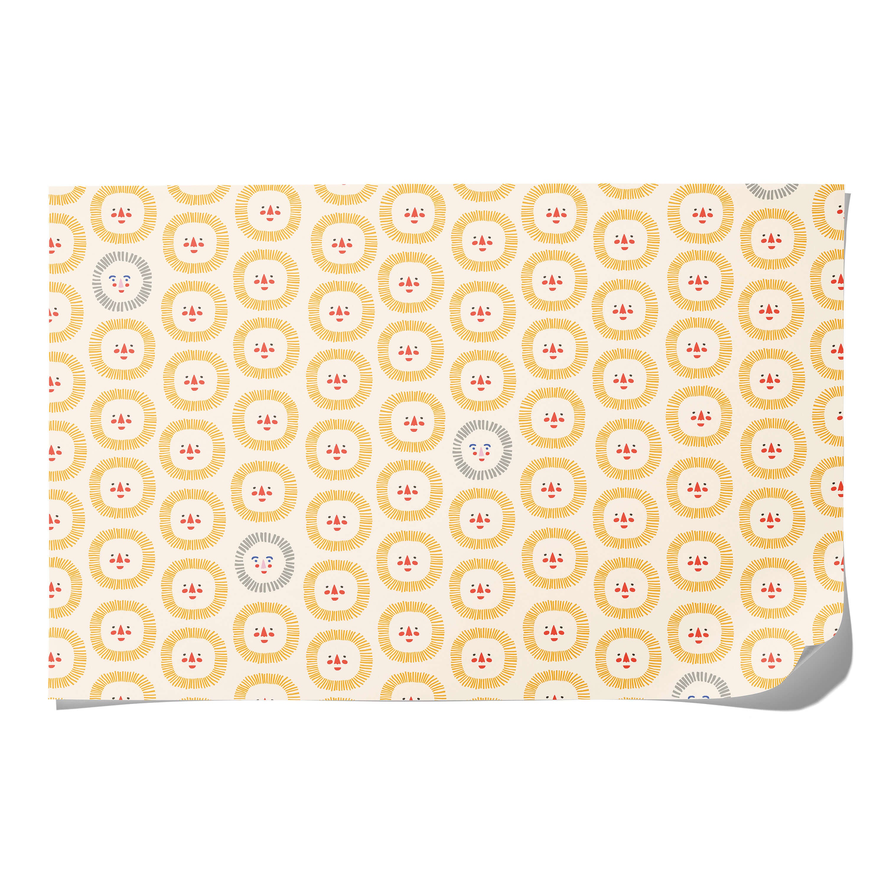 Sunshine Smiles wrapping paper Single