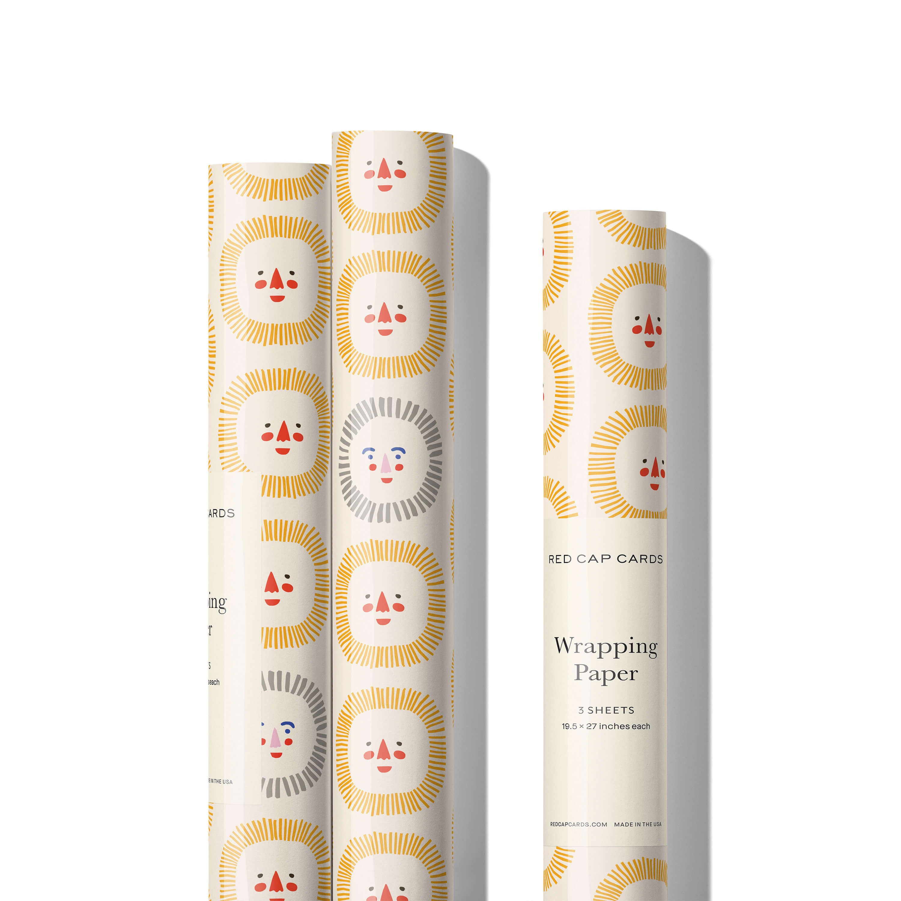 Sunshine Smiles wrapping paper Single