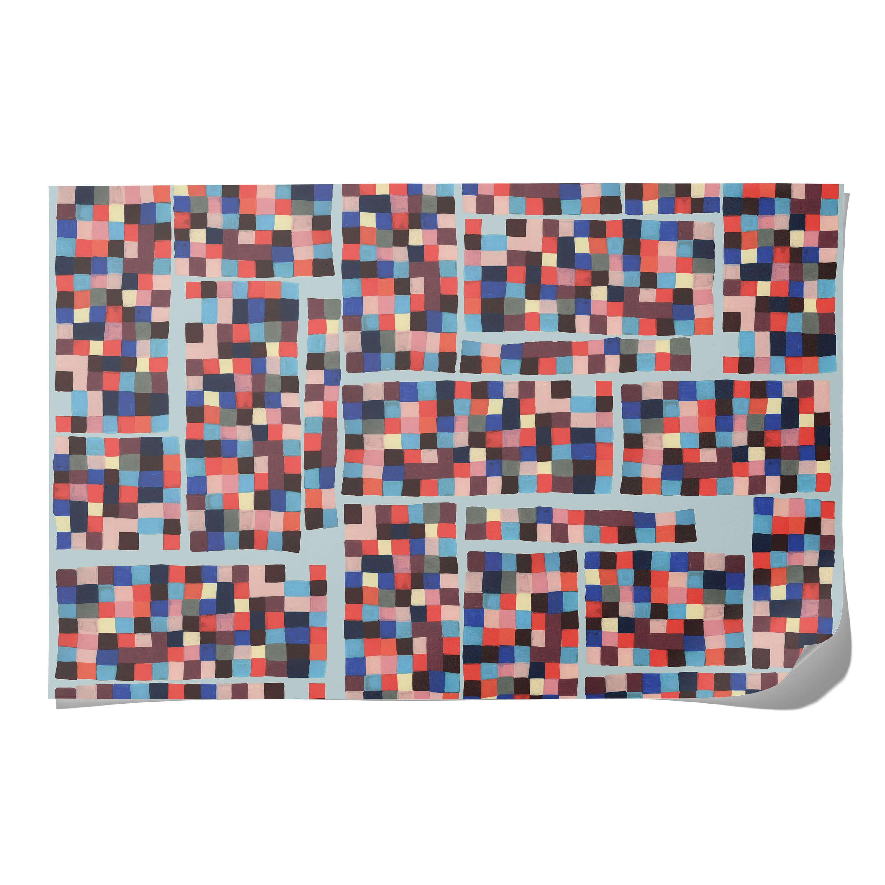 Pixels wrapping paper Single