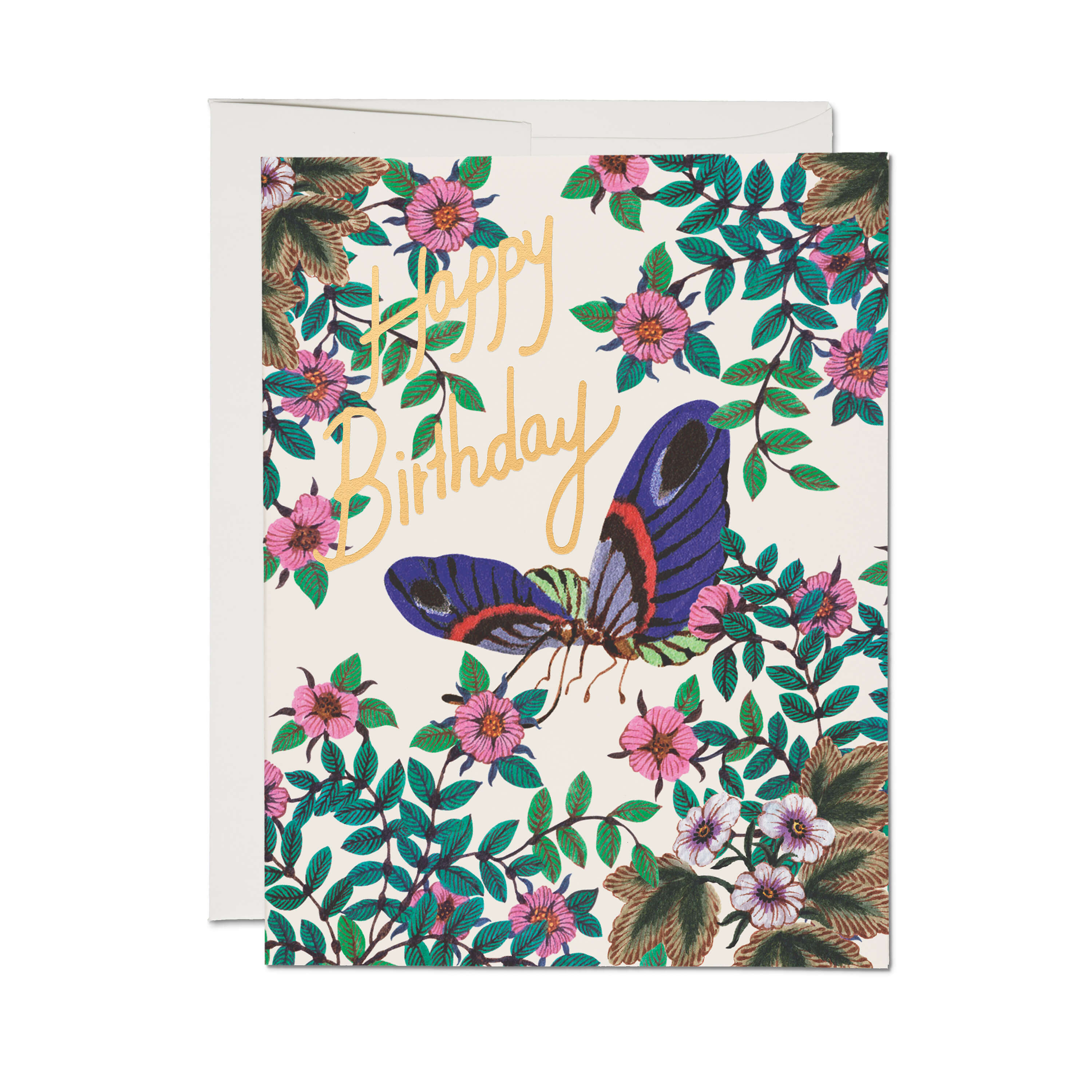Delicate Butterfly greeting card Single