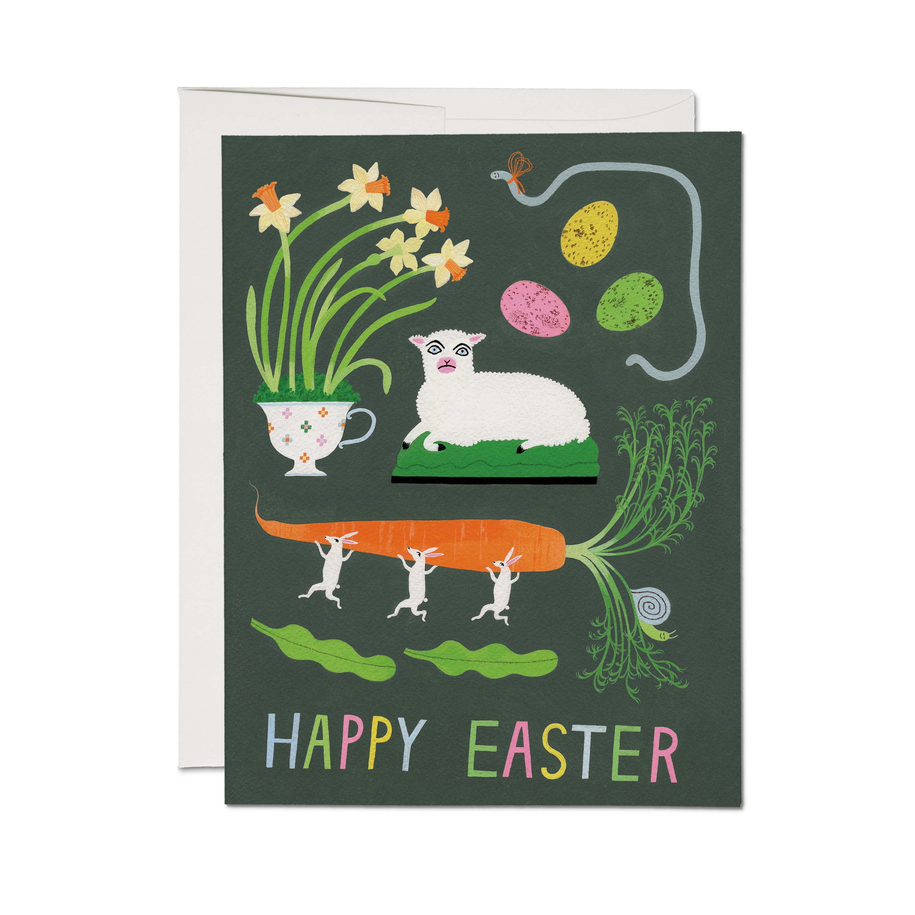 Easter Parade greeting card Single