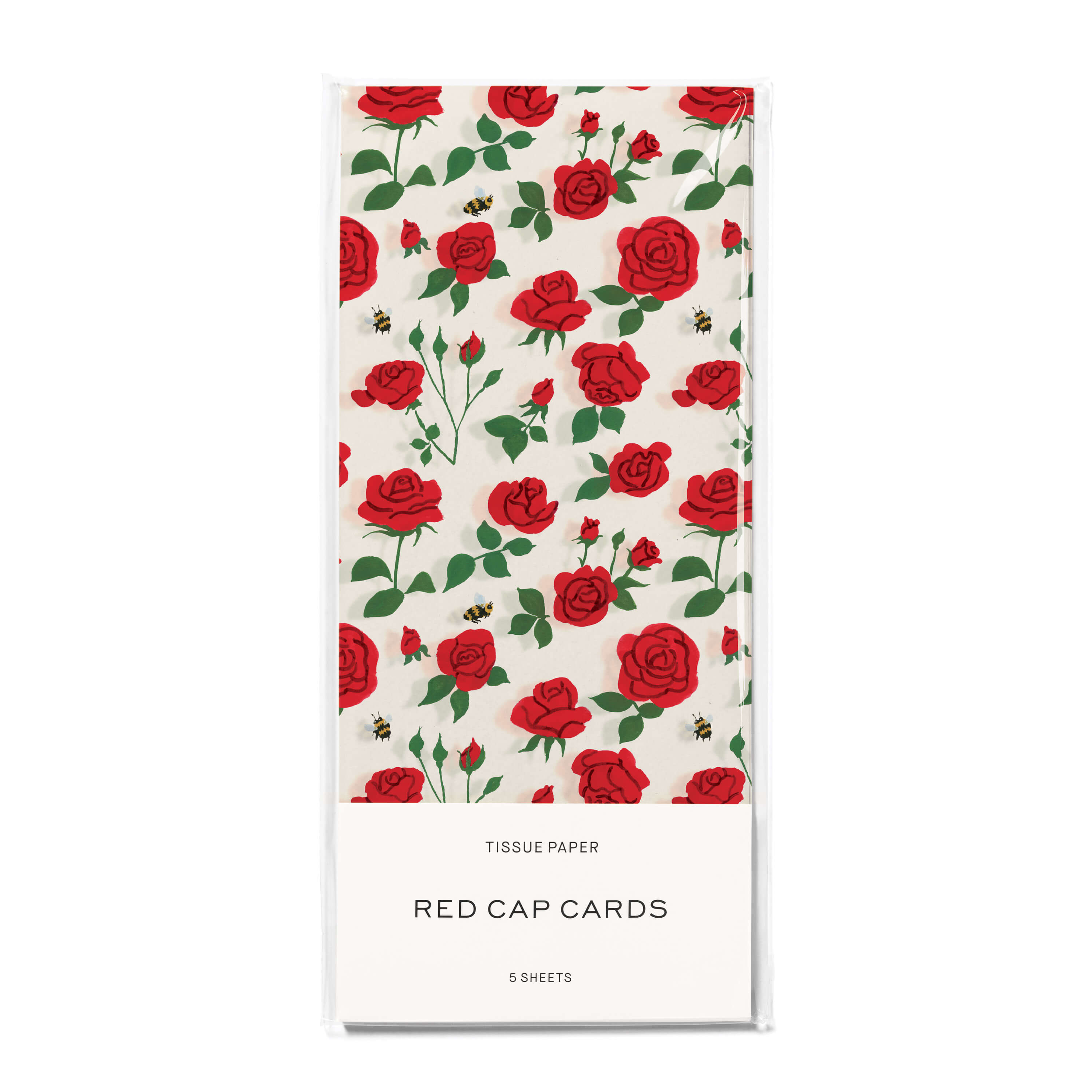 Blooming Rose tissue paper 5 Sheets