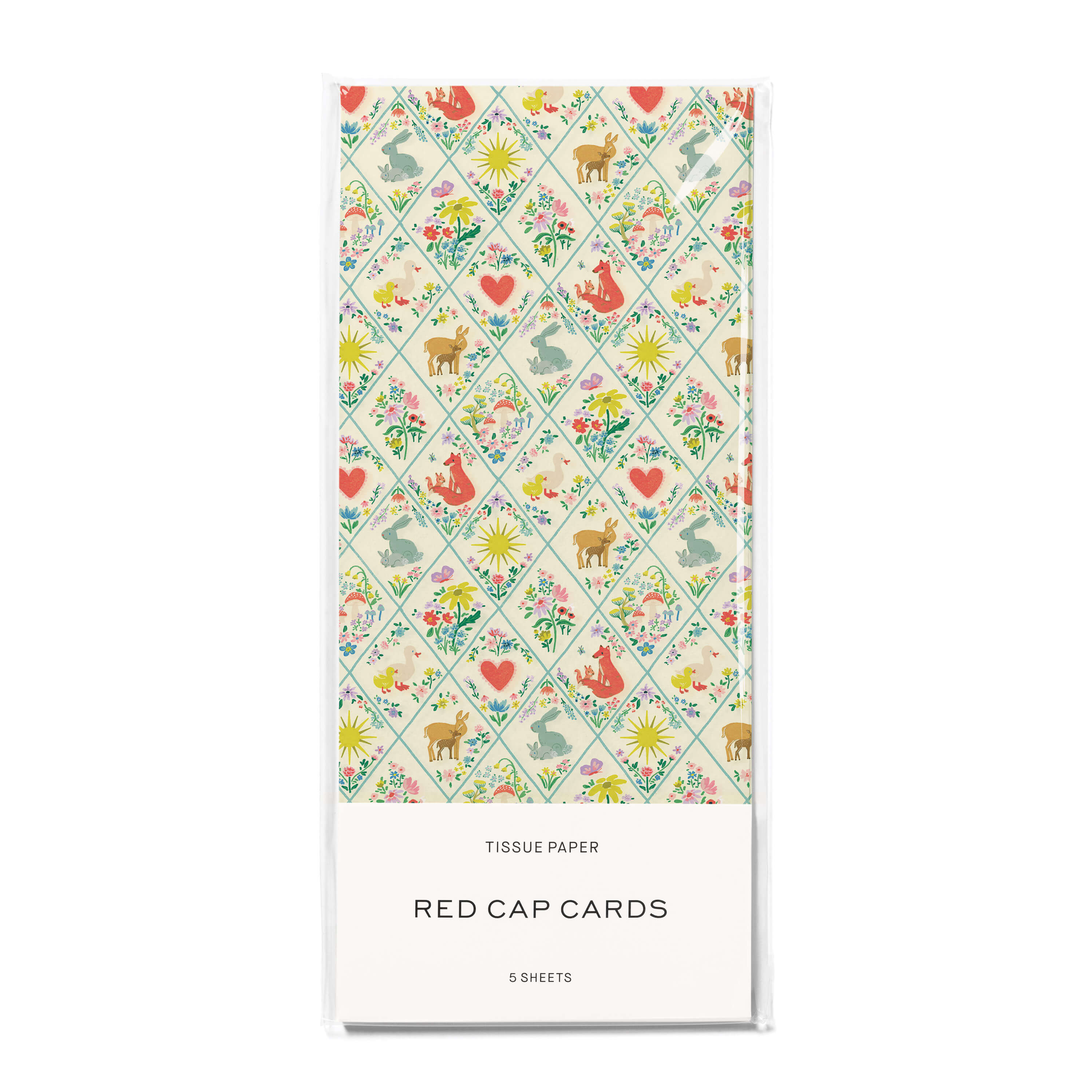 Woodland Critters tissue paper 5 Sheets