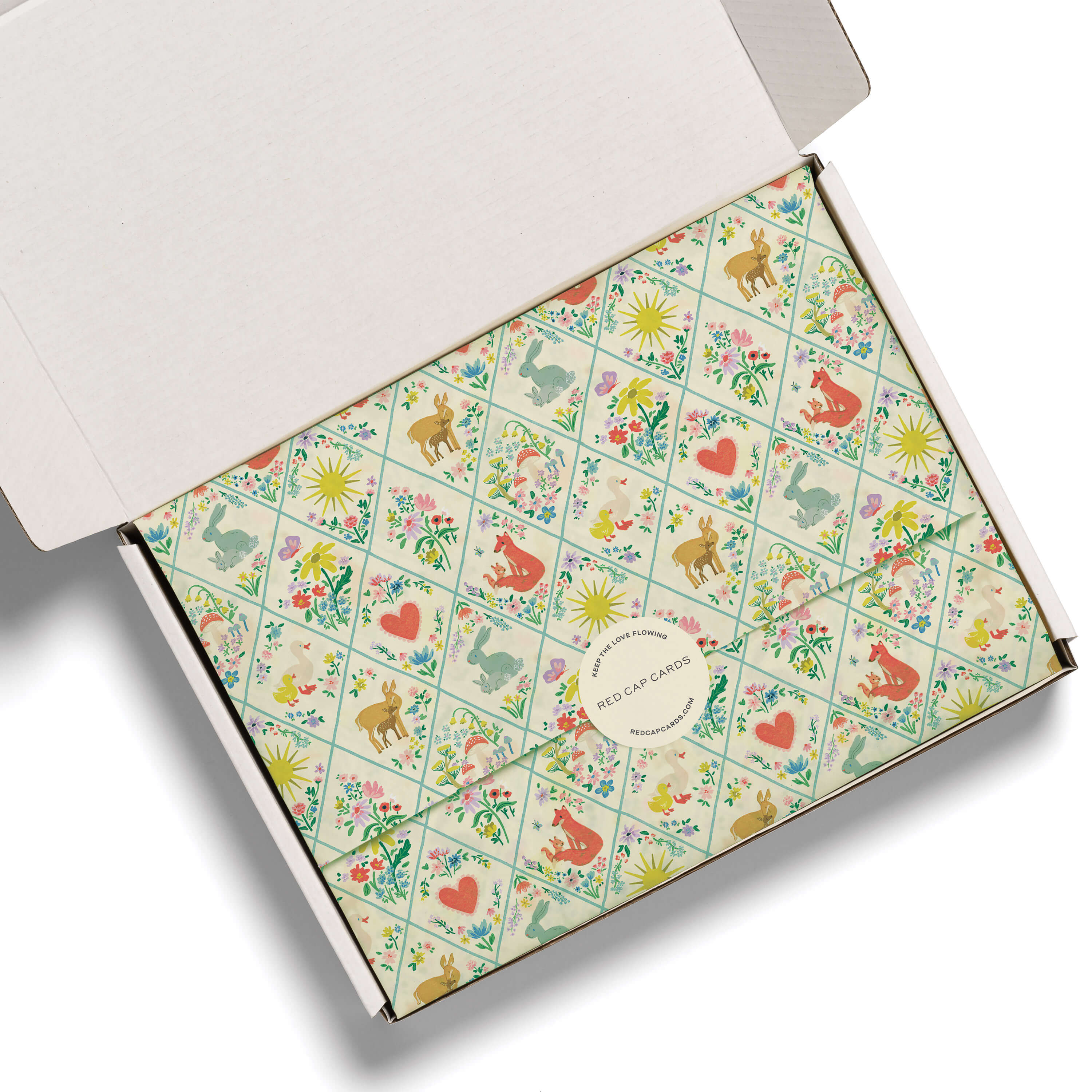 Woodland Critters tissue paper 5 Sheets