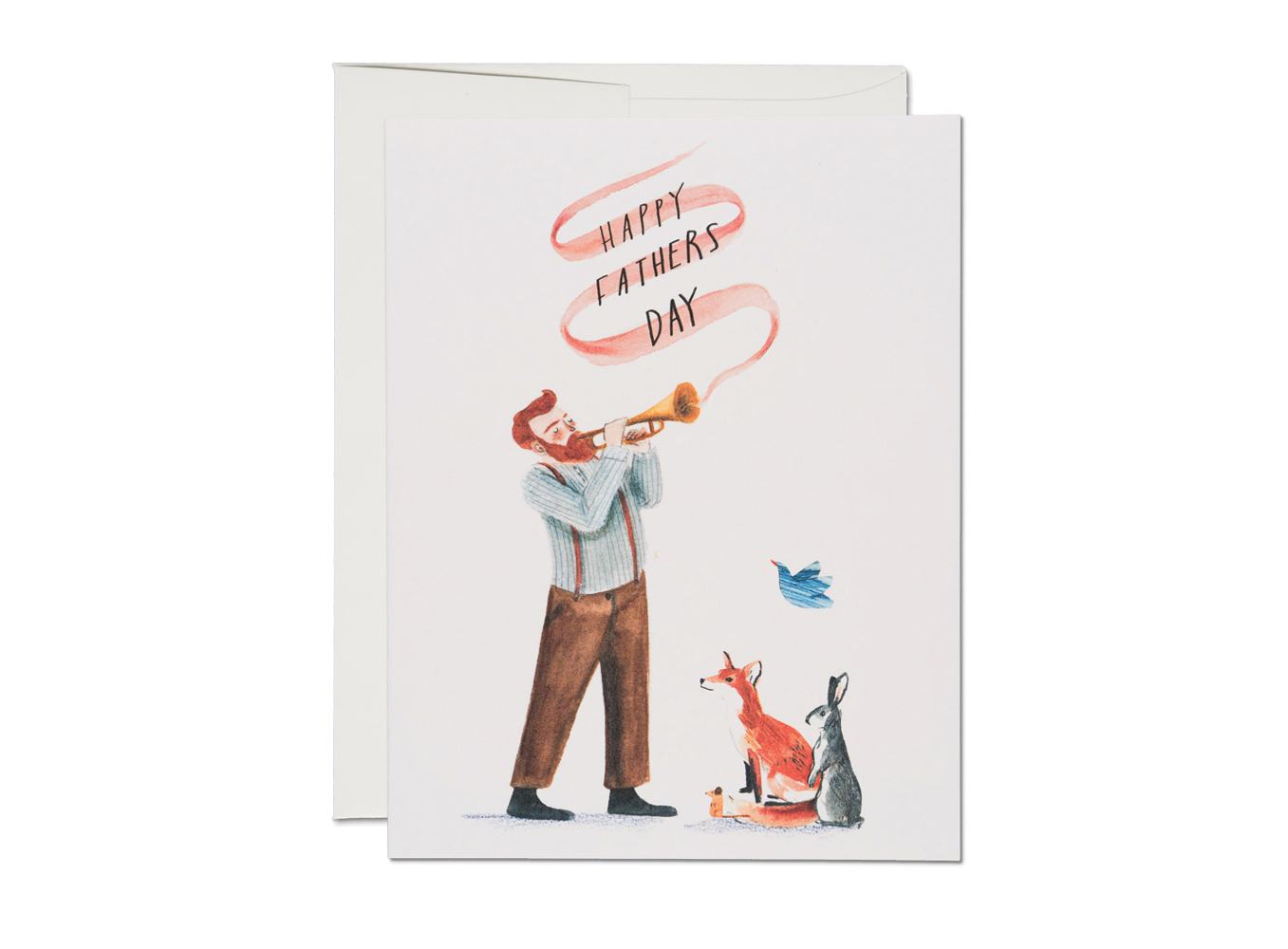 LIZ1607-Fathers-Day-Trumpet – Red Cap Cards